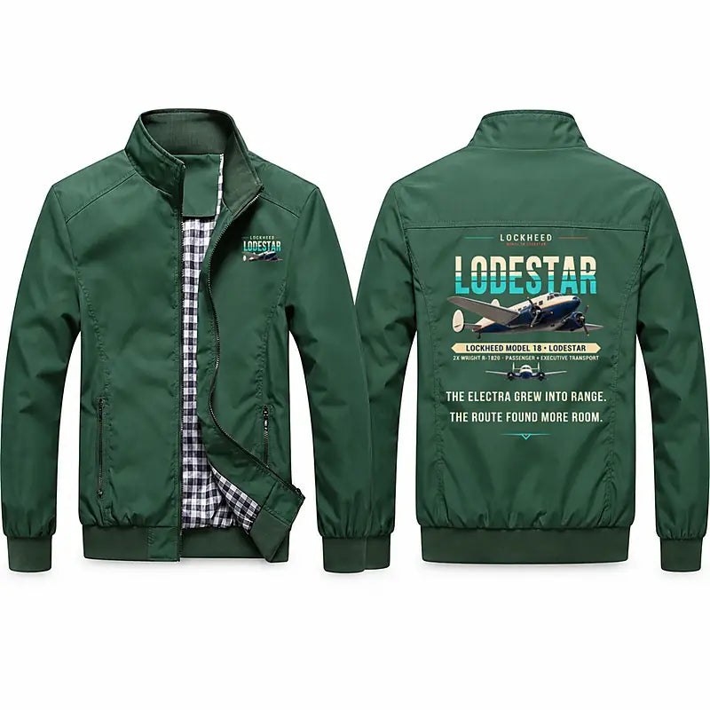 Model 18 Lodestar Stylish Jackets - Stand Collar - Original - Green