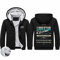 Thumbnail for Model 18 Lodestar Zipped Sweatshirts - Original - Black