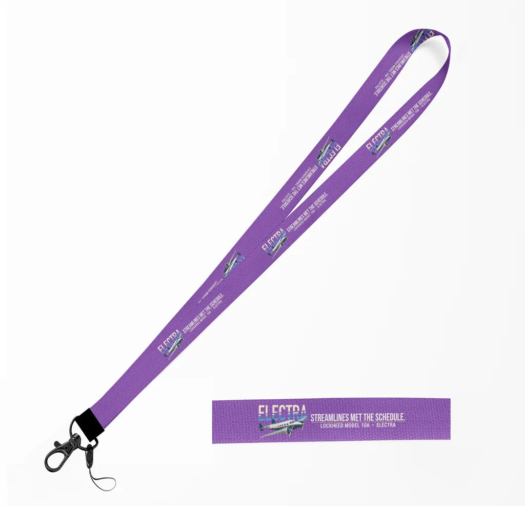 Model 10A Electra lanyard - purple