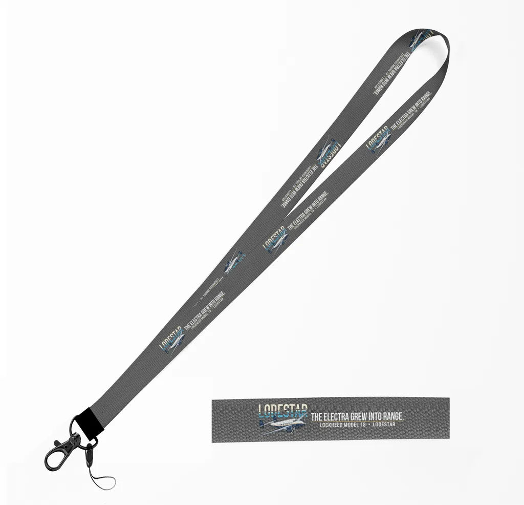 Model 18 Lodestar lanyard - gray