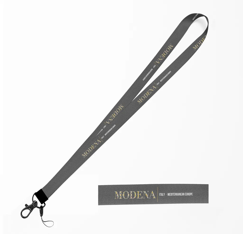 Modena City Series lanyard - gray