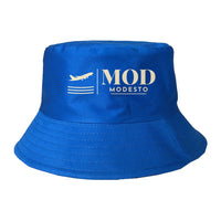 Thumbnail for Modesto City-County Airport (MOD) summer hat - blue