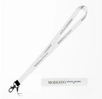 Thumbnail for Modesto City Series lanyard - white