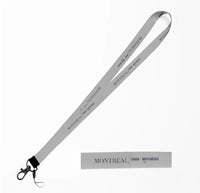 Thumbnail for Montreal City Series lanyard - light gray