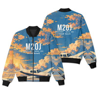 Thumbnail for Mooney M20J 201 3D All-Over Print Clothing - Bomber Jacket - 3D + Name