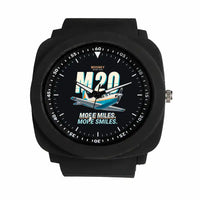 Thumbnail for Mooney M20J 201 - Cartoon - Rubber Strap - Black
