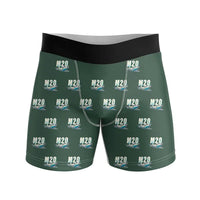 Thumbnail for Mooney M20J 201 - Men Boxers - Cartoon Pattern - Dark Green