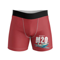 Thumbnail for Mooney M20J 201 - Men Boxers - Cartoon - Red
