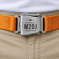 Thumbnail for Mooney M20J 201 - Seat Belt - Heritage + Name - Orange
