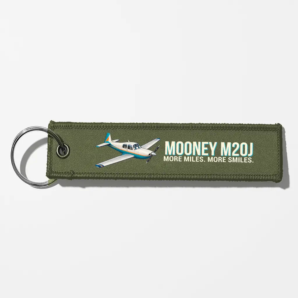 Cartoon Mooney M20J 201 Aviator Key Chains - Green Army