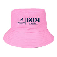 Thumbnail for Mumbai Chhatrapati Shivaji Maharaj International Airport (BOM) summer hat - light pink