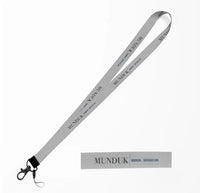 Thumbnail for Munduk City Series lanyard - light gray