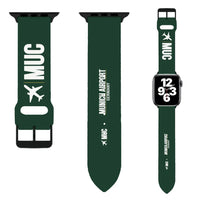 Thumbnail for WBV6 | Munich Airport MUC | Dark Green (Metal Buckle)