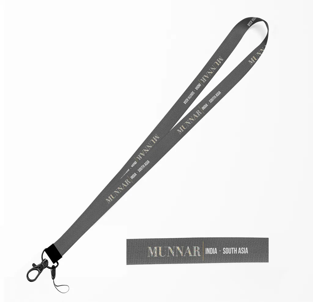 Munnar City Series lanyard - gray