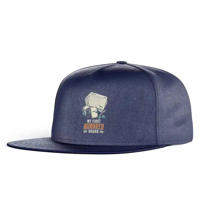 My First Hundred Hours snapback - dark blue
