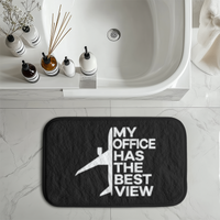 Thumbnail for My Office Has The Best View Designed Bath Mats