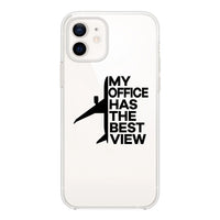 Thumbnail for My Office Has The Best View Designed Transparent Silicone iPhone Cases