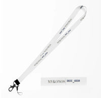 Thumbnail for Mykonos City Series lanyard - white