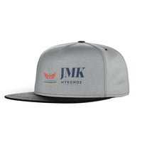 Thumbnail for Mykonos Island Airport (JMK) snapback - gray & black