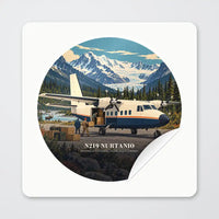 Thumbnail for N219 Nurtanio - 3D - Circle Sticker - Peel
