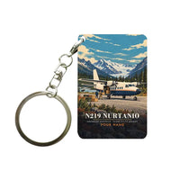 Thumbnail for N219 Nurtanio - 3D + Name - Key Chain - Full Print