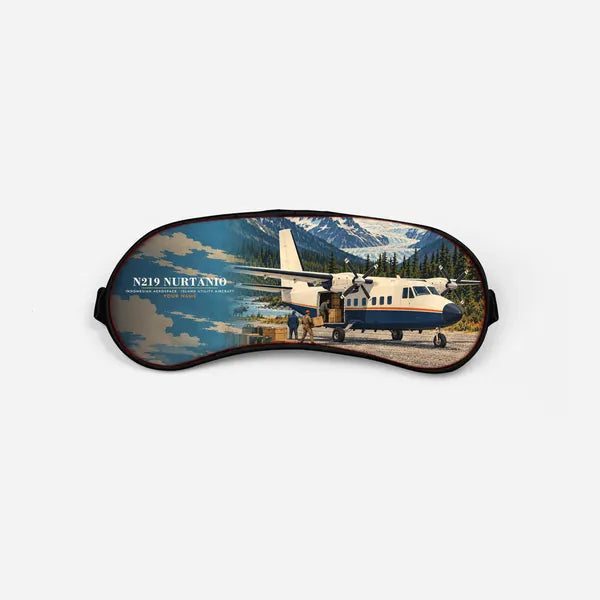 N219 Nurtanio - 3D + Name - Sleep Mask - Full Print