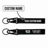 Thumbnail for N219 Nurtanio Hawk-Shaped Key Chains - Black - Cartoon - Personalized