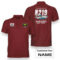 Thumbnail for N219 Nurtanio - Cartoon - Double-Side Polo - Red + Name