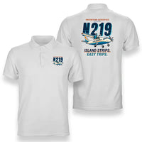 Thumbnail for N219 Nurtanio - Cartoon - Double-Side Polo - White