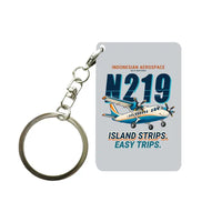 Thumbnail for N219 Nurtanio - Cartoon - Key Chain - Light Gray
