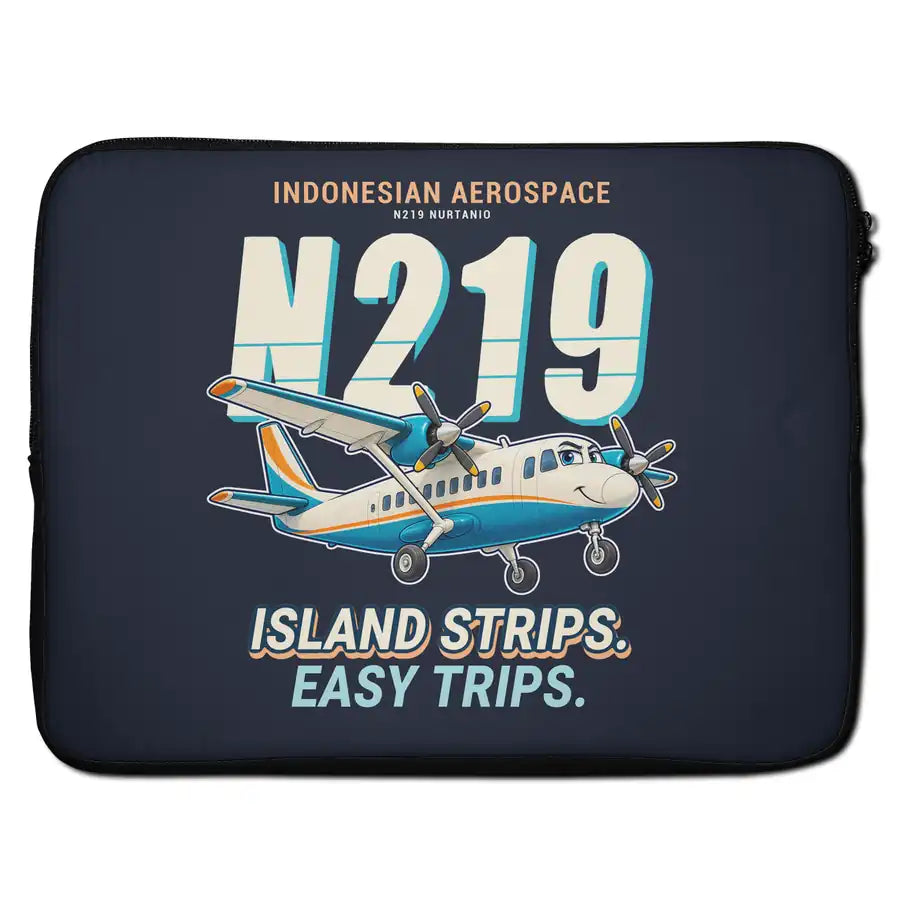 N219 Nurtanio - Cartoon - Laptop Sleeve