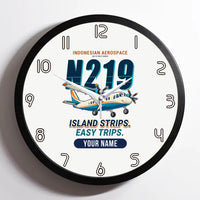 Thumbnail for N219 Nurtanio - Cartoon + Name - Framed - White