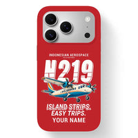 Thumbnail for N219 Nurtanio - Cartoon + Name - MagSafe iPhone 17 Pro - Red