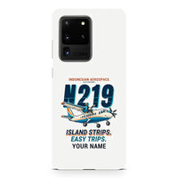 Thumbnail for N219 Nurtanio - Cartoon + Name - Samsung Case - White