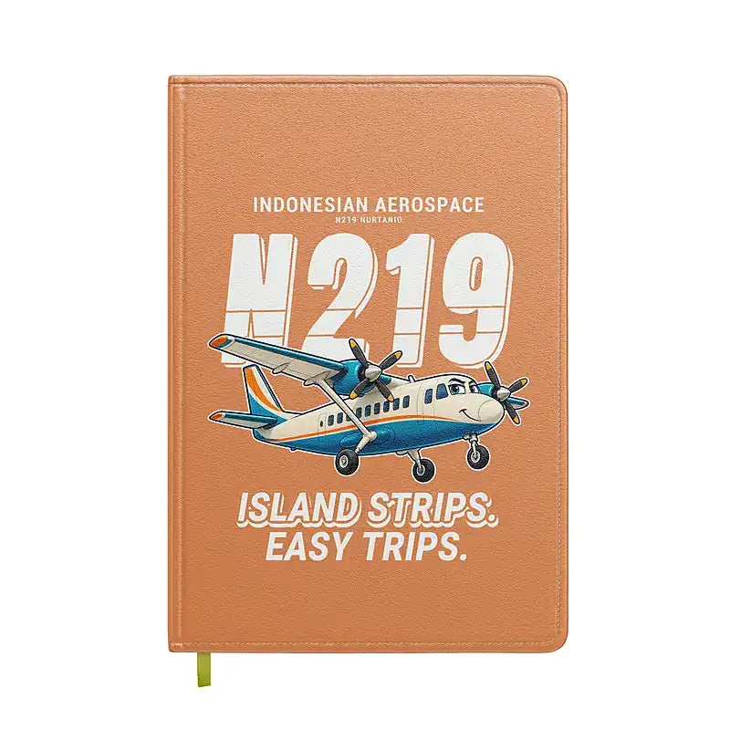 N219 Nurtanio - Cartoon - Notebook - Orange