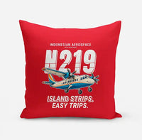 Thumbnail for N219 Nurtanio - Cartoon - Pillow - Red