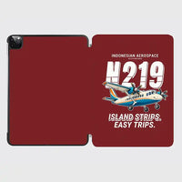 Thumbnail for N219 Nurtanio - Cartoon - iPad Case - Dark Red