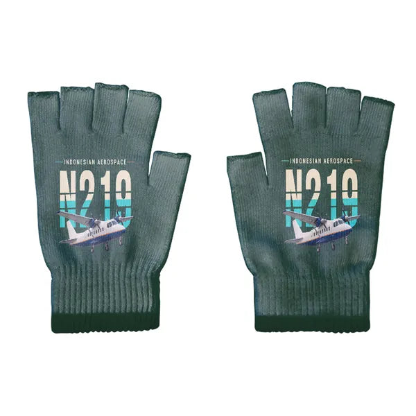 N219 Nurtanio - Gloves - Cut - Original - Dark Green