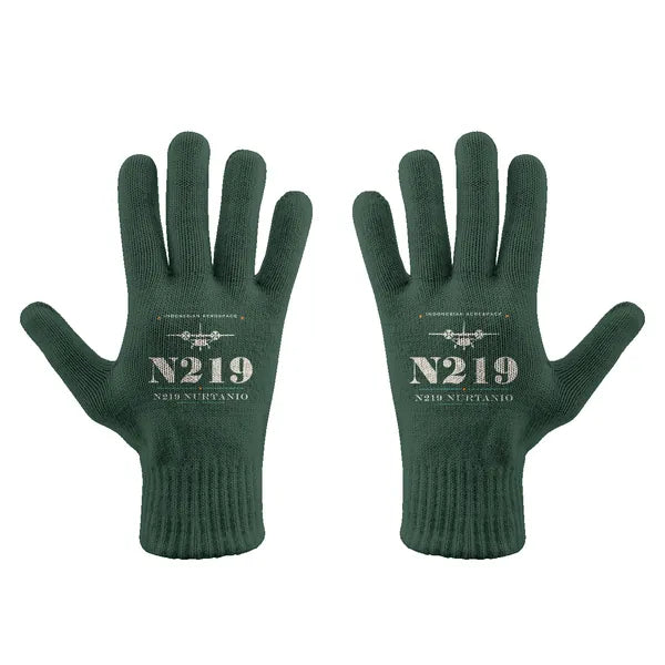 N219 Nurtanio - Gloves - Full - Heritage - Dark Green