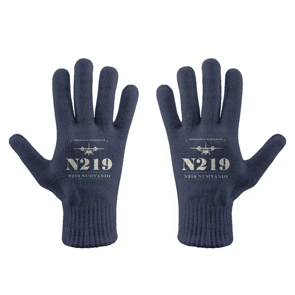 N219 Nurtanio - Gloves - Full - Heritage - Navy Blue