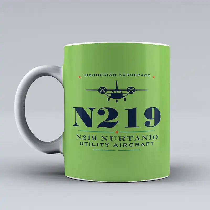 N219 Nurtanio - Heritage - Mug - Light Green