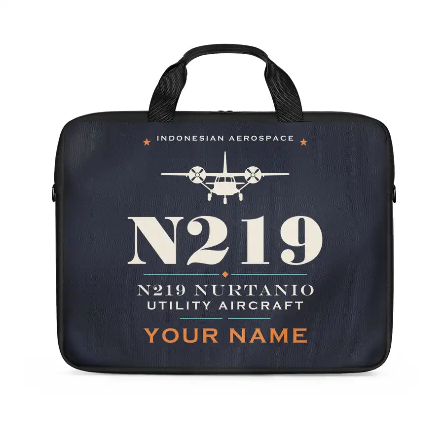 N219 Nurtanio - Heritage + Name - Laptop Bag
