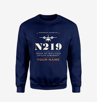 Thumbnail for N219 Nurtanio - Heritage + Name - Sweatshirt - Navy Blue