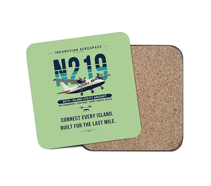 N219 Nurtanio - Original - Coaster - Light Green