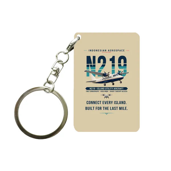 N219 Nurtanio - Original - Key Chain - Beige