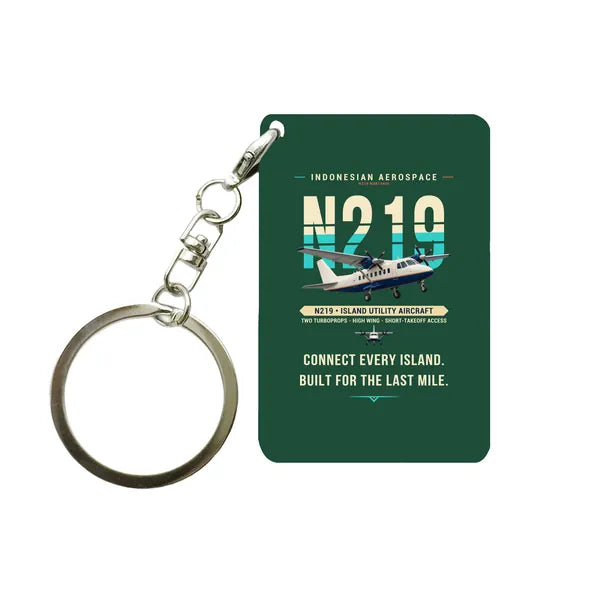N219 Nurtanio - Original - Key Chain - Dark Green