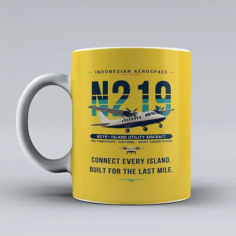 N219 Nurtanio - Original - Mug - Yellow