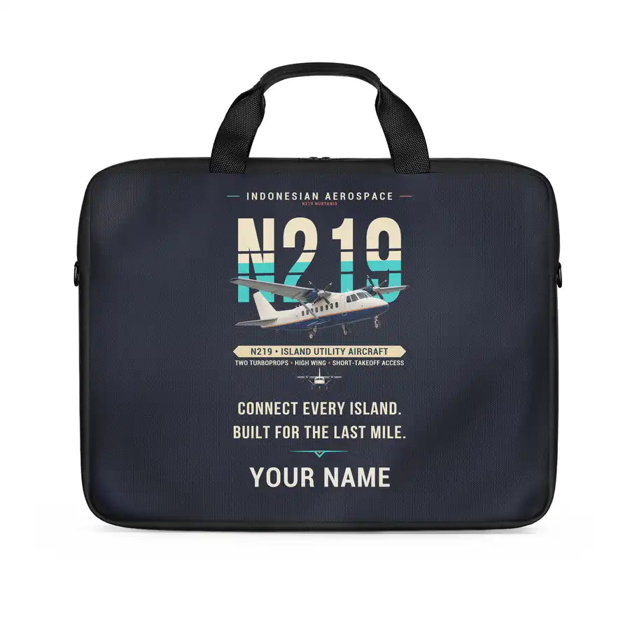 N219 Nurtanio - Original + Name - Laptop Bag