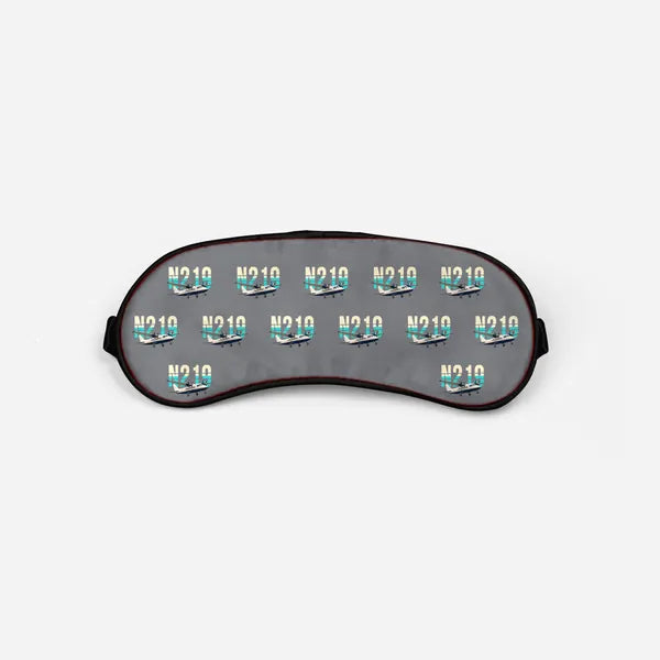N219 Nurtanio - Original Pattern - Sleep Mask - Gray