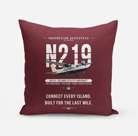 Thumbnail for N219 Nurtanio - Original - Pillow - Dark Red